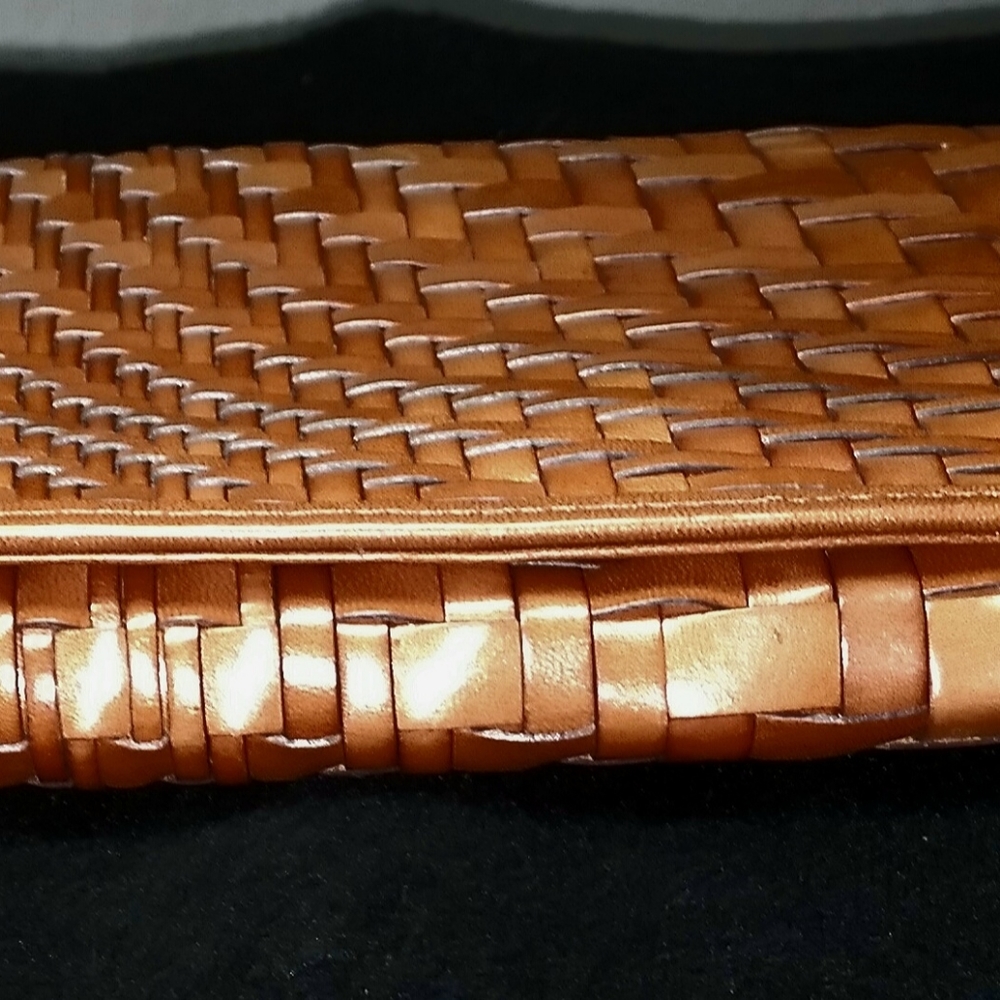 Cole Haan clutch saddle wv Genevieve unit